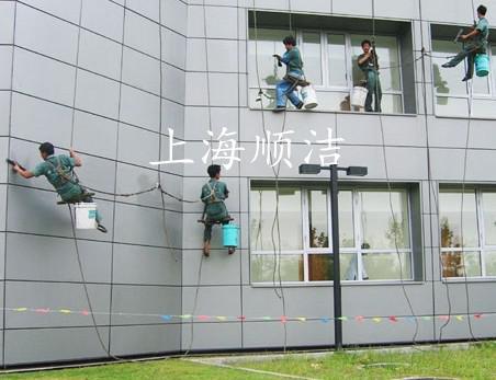产品展厅_外墙清洗_上海顺洁保洁服务